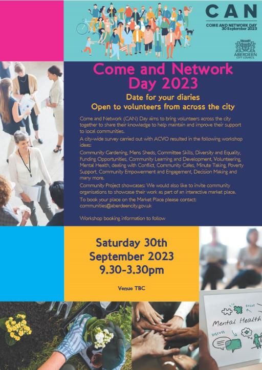 Come and Network Day 2023 poster