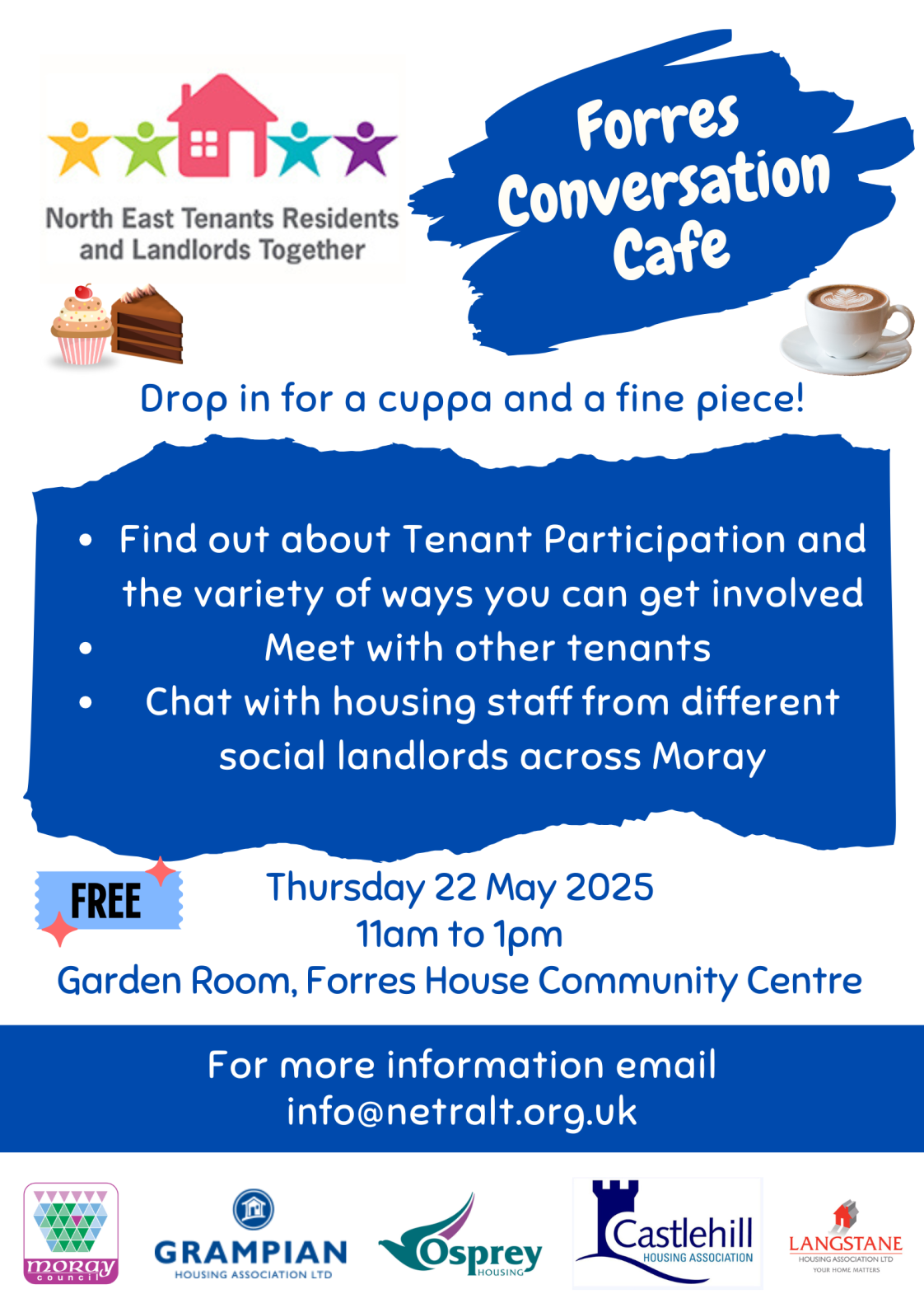 Conversation Cafe Forres May 