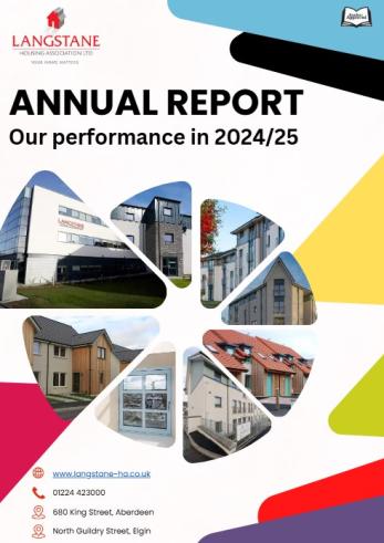 Annual Report front cover 2024-25
