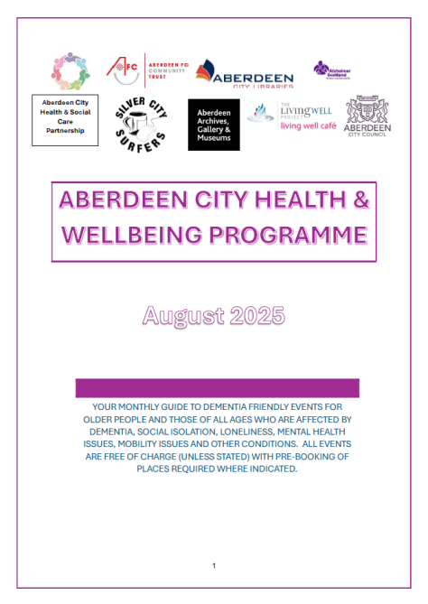 Health & Wellbeing Programme Front Cover