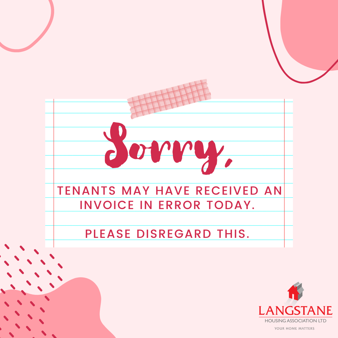 Tenant notification about invoices