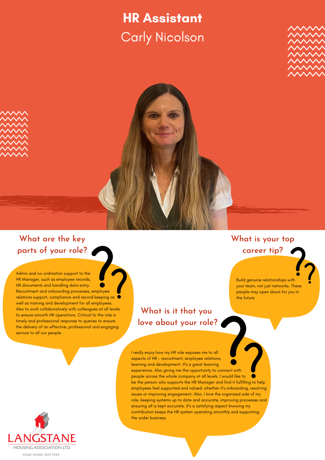 Carly Nicolson - Q&amp;A Profile