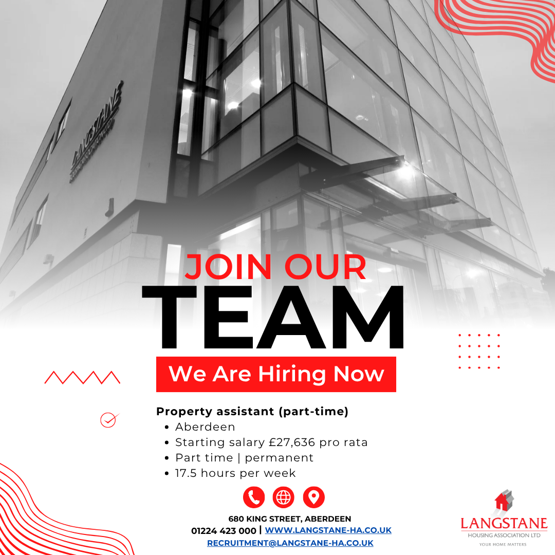 Recruitment: Property Assistant Aberdeen