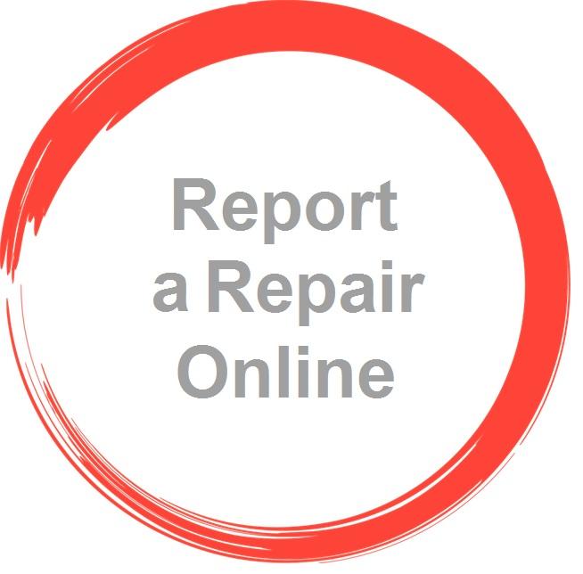 Report A Repair Online Button