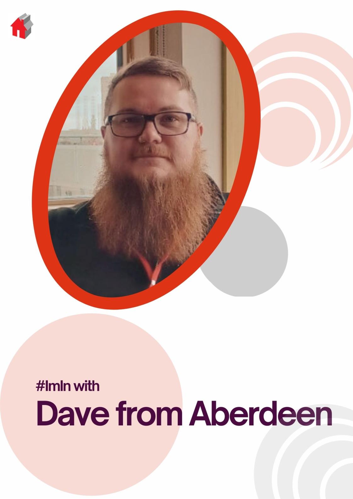 #ImIn with Dave - Front cover