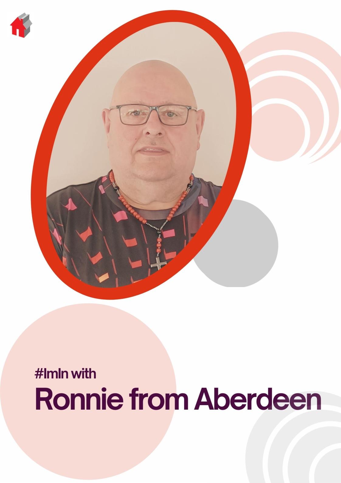 #ImIn with Ronnie - Front cover